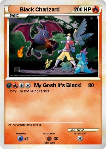 Pokemon Black Charizard