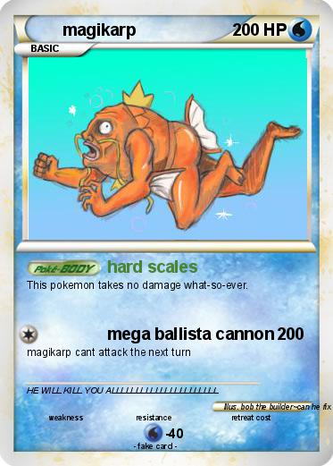 Pokemon magikarp