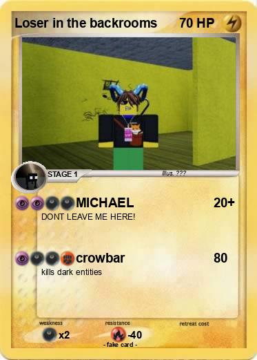 Pokemon Loser in the backrooms