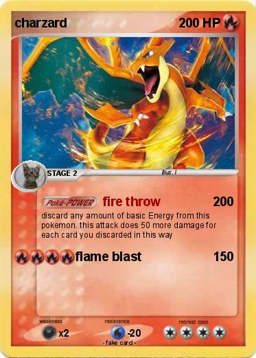 Pokemon charzard