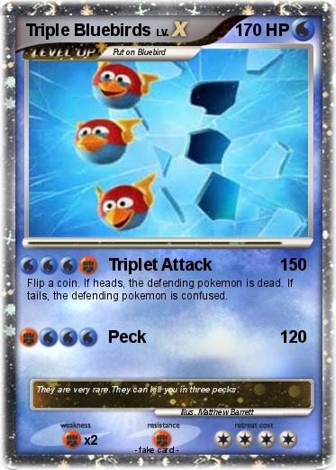 Pokemon Triple Bluebirds