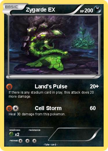 Pokemon Zygarde EX