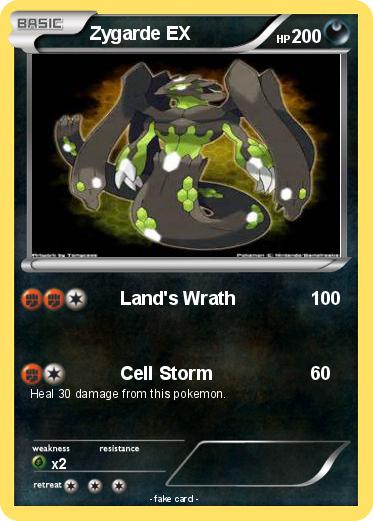 Pokemon Zygarde EX