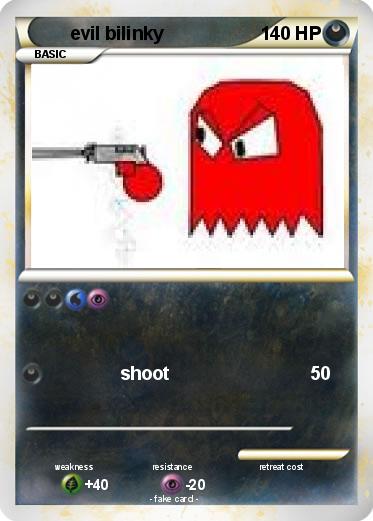 Pokemon evil bilinky