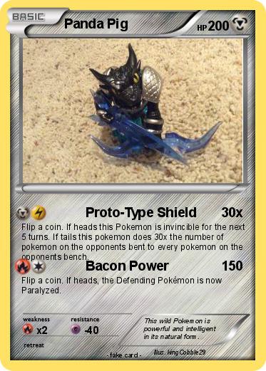 Pokemon Panda Pig