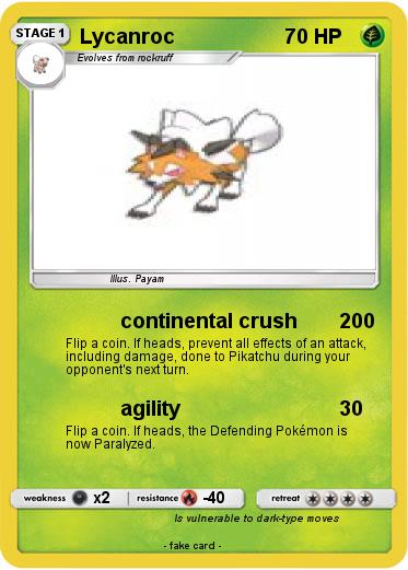 Pokemon Lycanroc