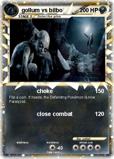 Pokemon gollum vs bilbo