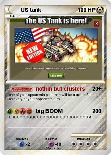 Pokemon US tank