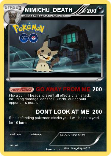 Pokemon MIMICHU_DEATH