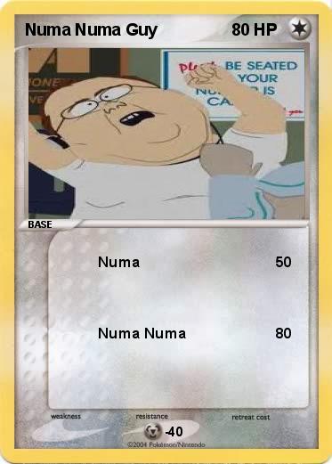 Pokemon Numa Numa Guy