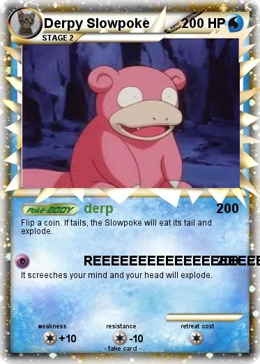 Pokemon Derpy Slowpoke