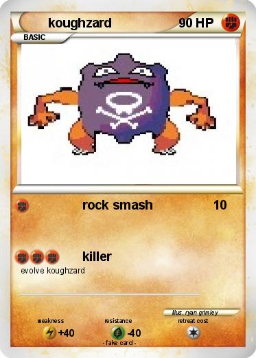 Pokemon koughzard