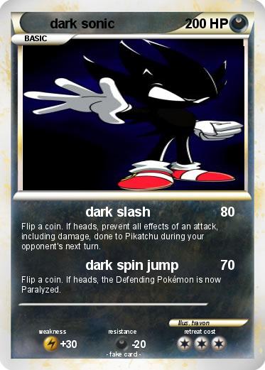 Pokemon dark sonic