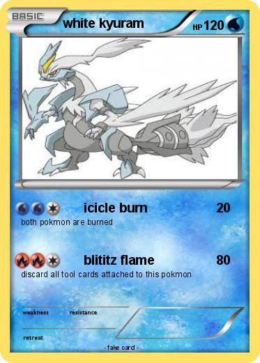 Pokemon white kyuram