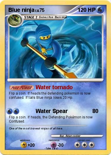 Pokemon Blue ninja
