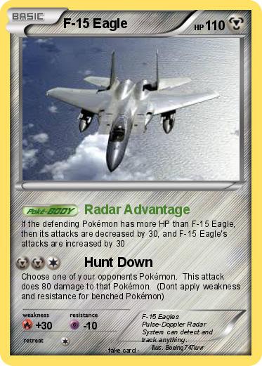 Pokemon F-15 Eagle