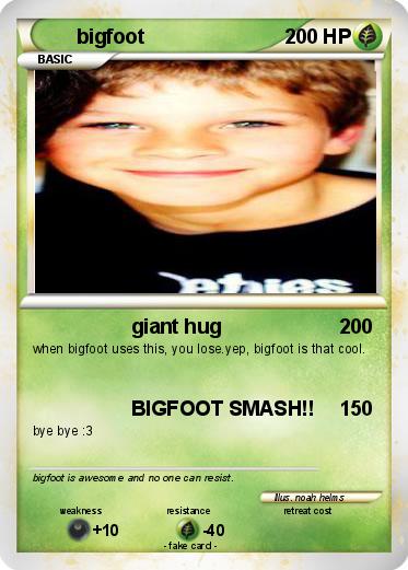 Pokemon bigfoot