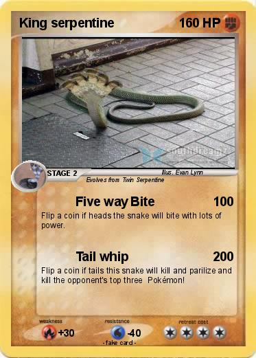 Pokemon King serpentine