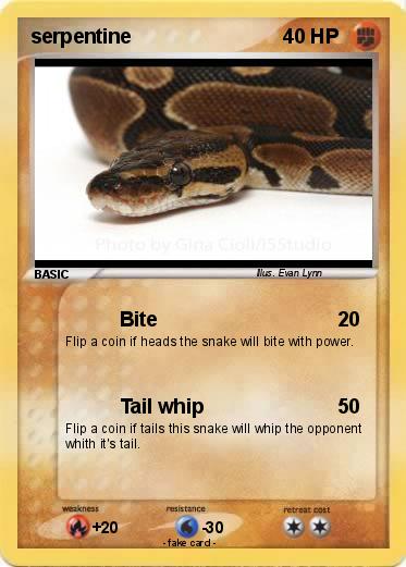 Pokemon serpentine