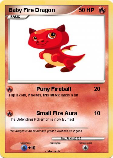 Pokemon Baby Fire Dragon