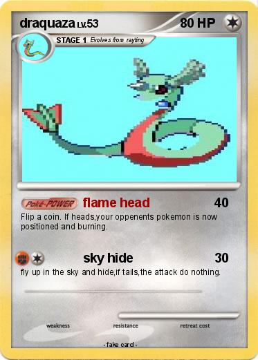 Pokemon draquaza