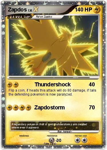Pokemon Zapdos