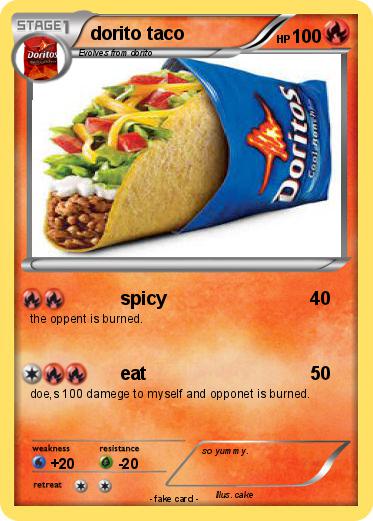 Pokemon dorito taco