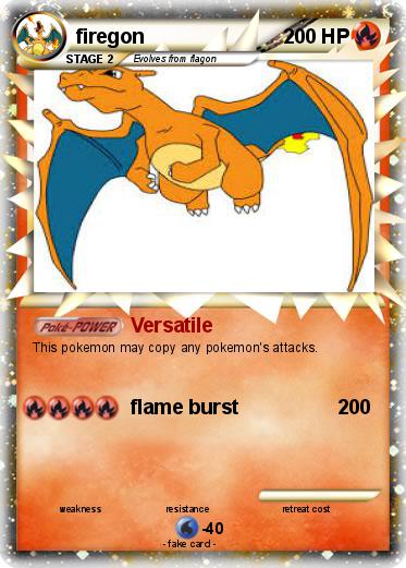 Pokemon firegon