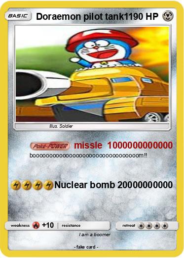 Pokemon Doraemon pilot tank1