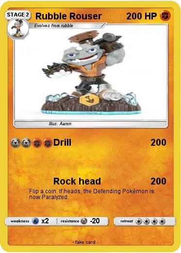Pokemon Rubble Rouser