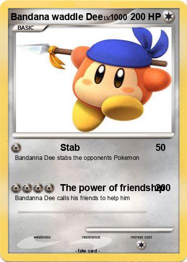 Pokemon Bandana waddle Dee