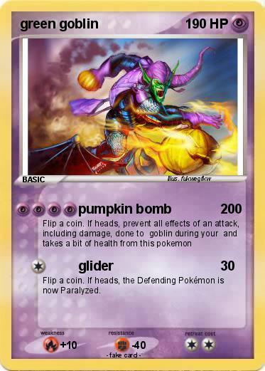 Pokemon green goblin