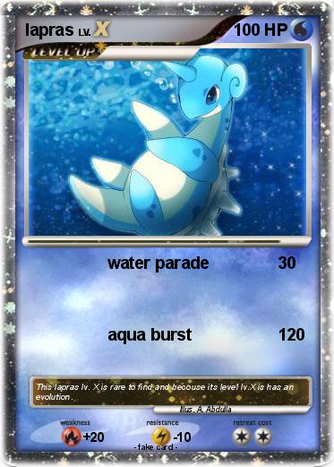 Pokemon lapras