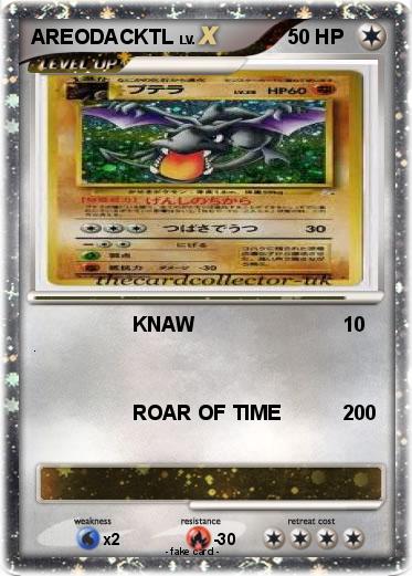 Pokemon AREODACKTL