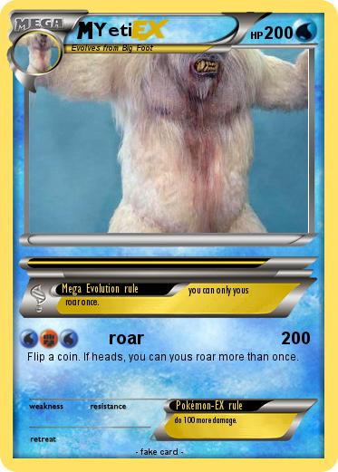 Pokemon Yeti