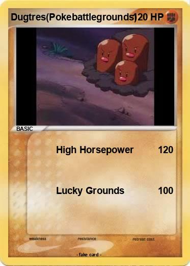 Pokemon Dugtres(Pokebattlegrounds)