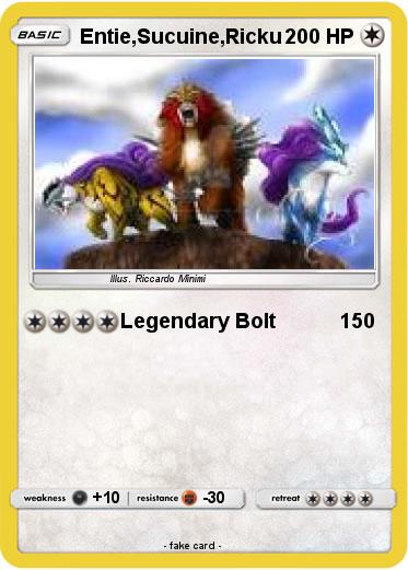 Pokemon Entie,Sucuine,Ricku