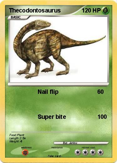 Pokemon Thecodontosaurus