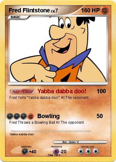 Pokemon Fred Flintstone