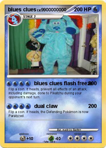 Pokemon blues clues