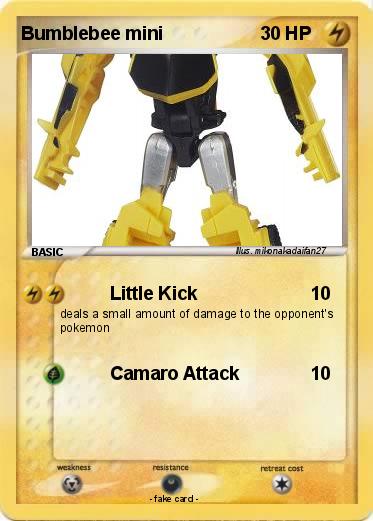 Pokemon Bumblebee mini