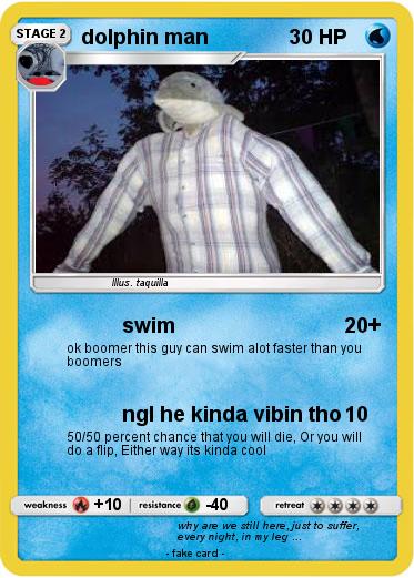 Pokemon dolphin man