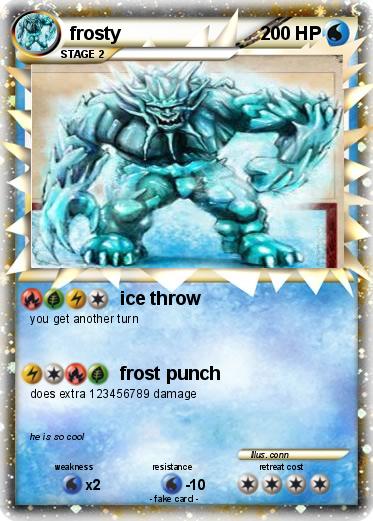 Pokemon frosty