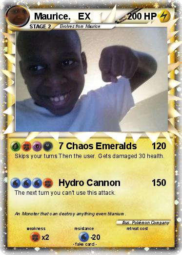Pokemon Maurice.   EX