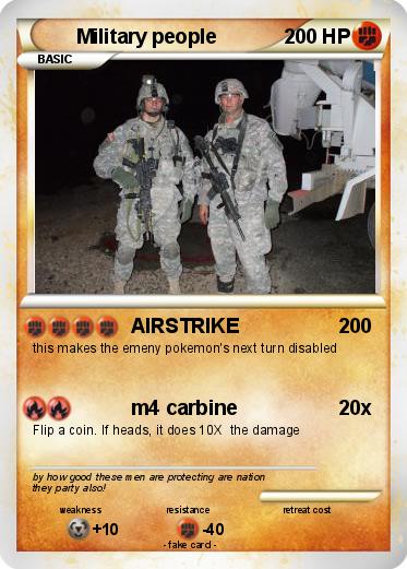 Pokemon Military people
