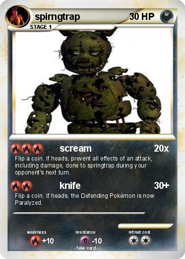 Pokemon spirngtrap