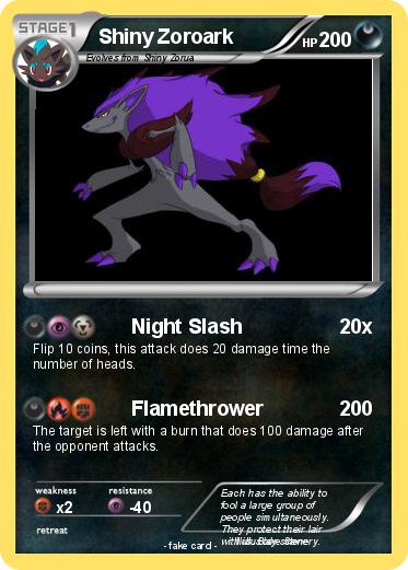 Pokemon Shiny Zoroark