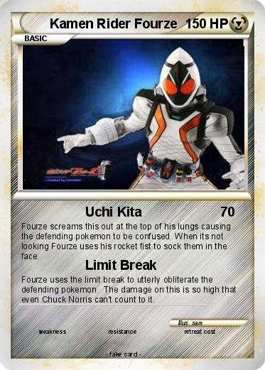Pokemon Kamen Rider Fourze