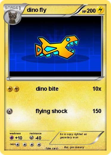 Pokemon dino fly