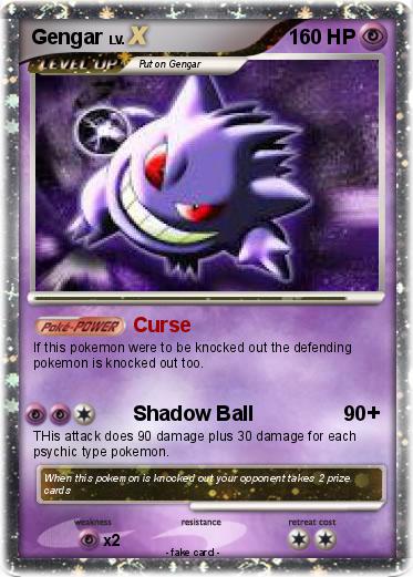 Pokemon Gengar